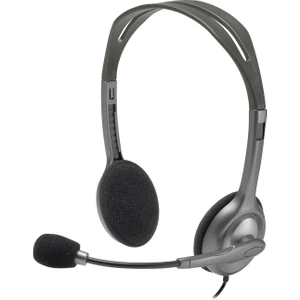 H110 Kablolu Stereo Kulaklık - Gri