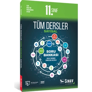 Sınav Yayınları 11. Sınıf Tüm Dersler Sayısal Çözümlü Soru Bankası