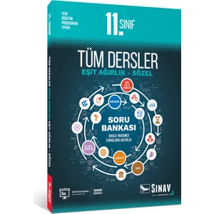 Sınav Yayınları 11. Sınıf Tüm Dersler Eşit Ağırlık Sözel Soru Bankası