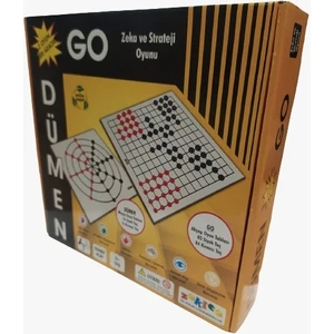 Go - Dümen Akıl ve Zeka Oyunu ( Iki Oyun Bir Arada)