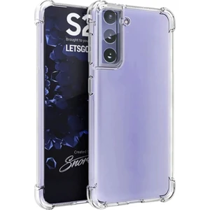 Samsung Galaxy S21 5g Kılıf Antishock Ultra Koruma Sert Kapak Renksiz