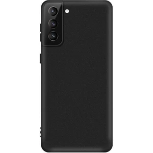 Samsung Galaxy S21 Plus 5g Kılıf Premier Silikon+Full Ekran Koruyucu Siyah