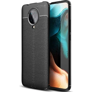 Xiaomi Poco F2 Pro Kılıf Niss Silikon+Full Kapatan Ekran Siyah