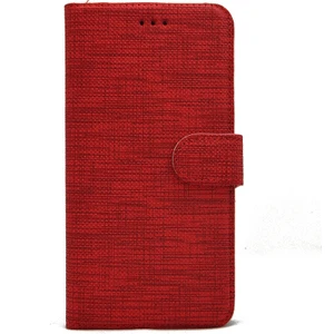 Xiaomi Poco X3 Pro Kılıf Standlı Kartvizitli Exclusive Spor Cüzdan Kırmızı
