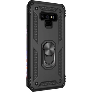 Samsung Galaxy Note 9 Kılıf Vega Standlı Yüzüklü Mıknatıslı Siyah