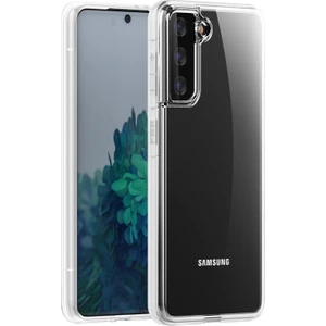 Samsung Galaxy S21 5g Kılıf Coss Şeffaf Sert Kapak + Full Ekran Koruyucu