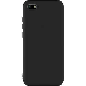 Huawei Honor 7s Kılıf Premier Silikon Esnek Arka Koruma Siyah