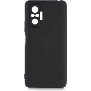 Xiaomi Redmi Note 10 Pro Kılıf Mara Silikon Mat Soft Kamera Korumalı Lansman Siyah
