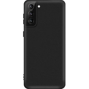 Samsung Galaxy S21 5g Kılıf Premier Silikon+Full Ekran Koruyucu Siyah