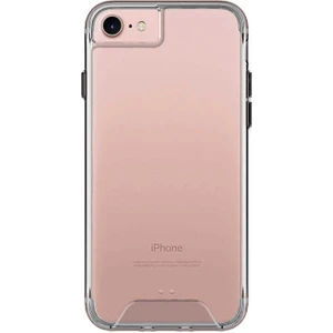 Apple iPhone 7 Kılıf Gard Nitro Şeffaf Sert Silikon+Nano Glass Şeffaf