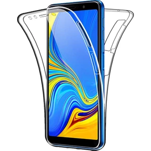 Samsung Galaxy A50S Kılıf Ön Arka Şeffaf Silikon Koruma Şeffaf