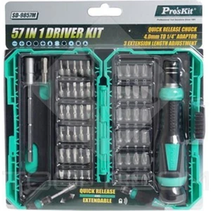 Pro's Kit SD-9857M 57 Parça Tornavida Seti