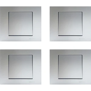 Grano Gümüş Anahtar Çerçeveli 4 ADET