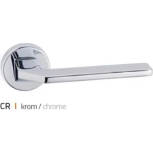 Tema Krom Wc Rozetli Kapı Kolu HA150RO44 Wcr