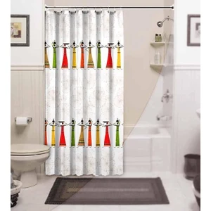 Tropik Africa Banyo Duş Perdesi Tek Kanat 1X180X200