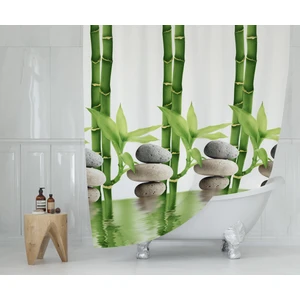 Tropik Banyo Duş Perdesi 10056 Tek Kanat 1X120X200