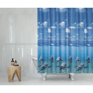 Tropik Banyo Duş Perdesi 8852 Tek Kanat 1X120X200