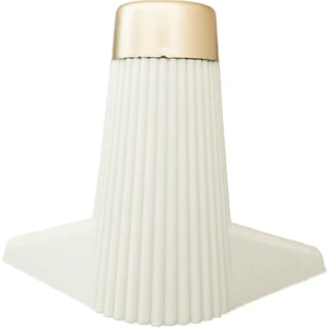 Roma Plastik Ayak Baza Ayağı Koltuk - Kanepe Ayağı Puf - Tv Ünitesi Ayağı 12 cm Beyaz Renk 8 Adet