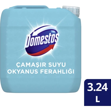 Domestos Yoğun Kıvamlı Çamaşır Suyu Maksimum Hijyen Okyanus Ferahlığı 3240 ml 1