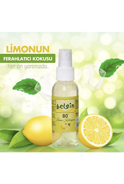 Belgin 80 Derece Spreyli Limon Kolonyası 150 ml