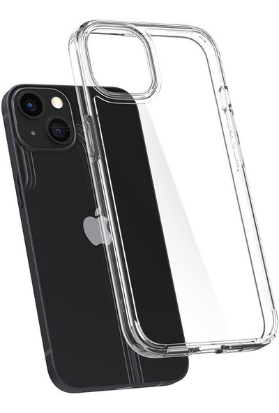 Spigen Apple iPhone 13 Kılıf Ultra Hybrid Crystal Clear - ACS03522