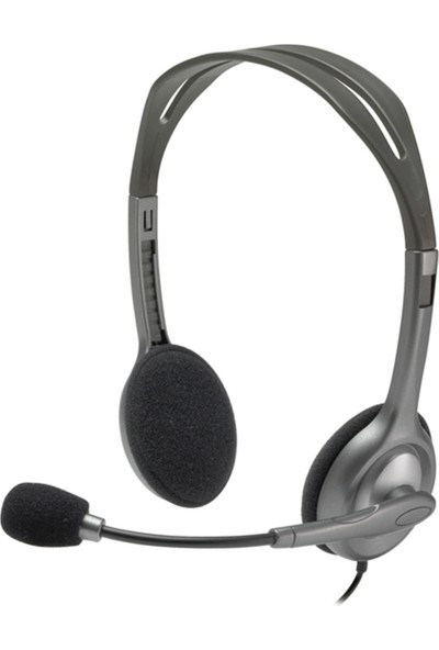 Logitech H111 Kablolu Stereo Kulaklık - Gri