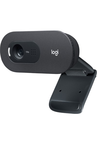 Logitech C505 HD Uzun Mesafeli Mikrofonlu Web Kamerası - Siyah