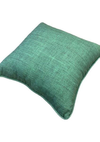 Tuğçe Demir Home Desıgn Keten Görünümlü Yeşil Dekoratif Kırlent İç Dolgulu 43X43 fiyatları
