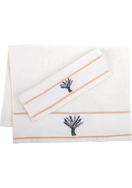 Havlu Set Nakışlı 2'li