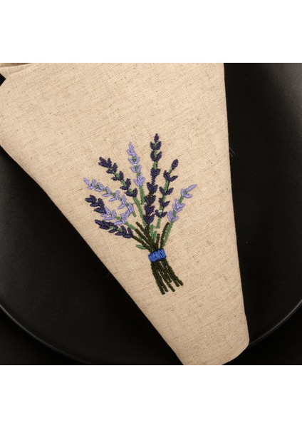 Peçete Nakışlı 4'lü