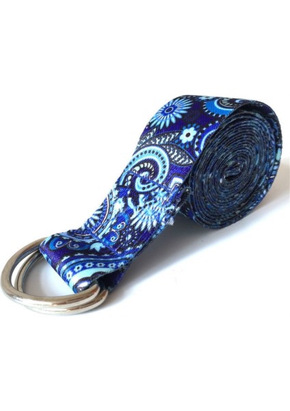 Renk Desen Streç Bant Yoga Streç Bant, Boyutu: 185 x 3.8 cm (Mavi) (Yurt Dışından) fiyatları