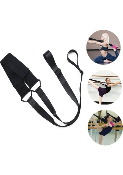 Bacak Böler Trainer Elastik Streç Bant Dans Uygulaması Gergi Band (Siyah) (Yurt Dışından) modelleri