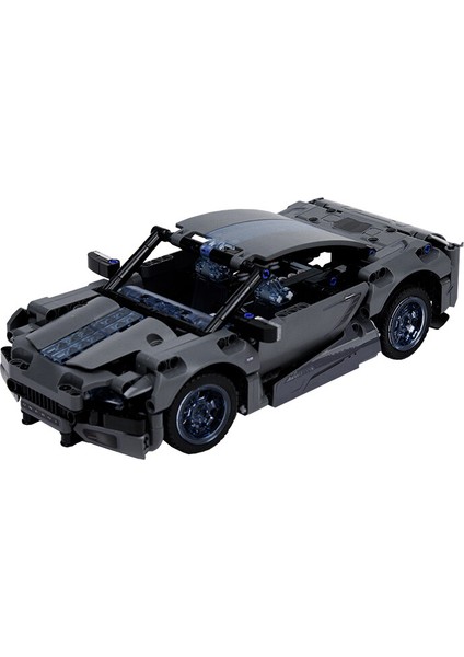 Youpin Yapı Taşı Supercar Oyuncak Araba Gri 500 Adet