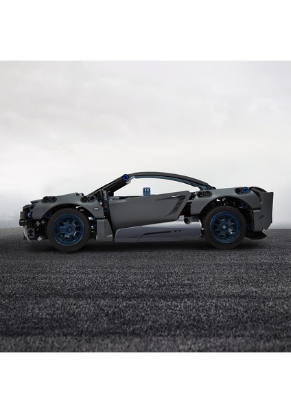 Youpin Yapı Taşı Supercar Oyuncak Araba Gri 500 Adet
