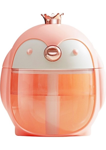 H02 Sevimli Pet Penguen Mini USB Hava Nemlendirici Ev - Pembe (Yurt Dışından) modelleri
