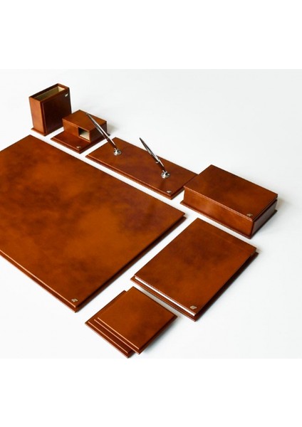 3850-135 Sorty Suni Deri Sümen Takımı Kestane modelleri