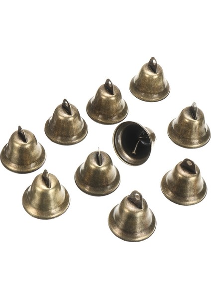 10'lu 38 mm Noel Dekorasyon Jingle Bells (Yurt Dışından)