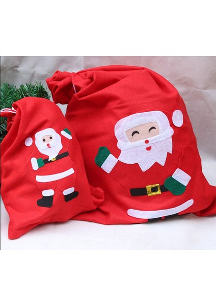 3'lü Noel Baba Şeker Çantaları Noel Süslemeleri (Yurt Dışından) modelleri