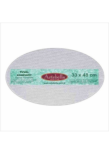 Tuval Kompozit Elips 33X48 cm modelleri