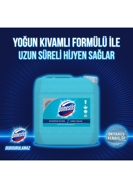 Yoğun Kıvamlı Çamaşır Suyu Maksimum Hijyen Okyanus Ferahlığı 3240 ml 1 Adet