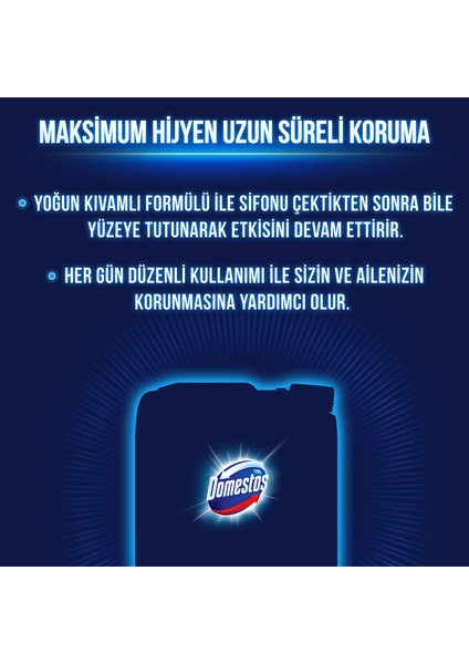 Yoğun Kıvamlı Çamaşır Suyu Maksimum Hijyen Okyanus Ferahlığı 3240 ml 1 Adet