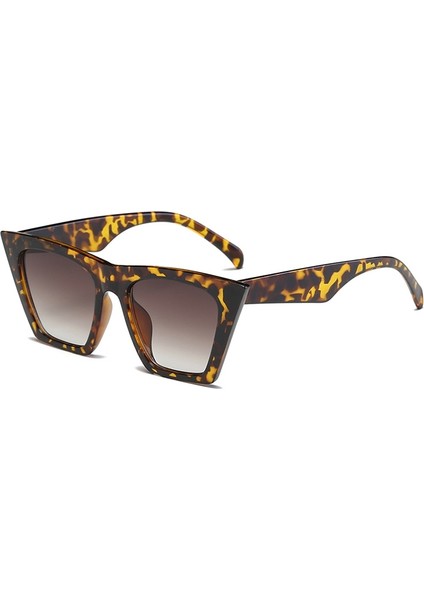 UV400 Unisex Kedi Gözü Çerçeve Güneş Gözlüğü (Yurt Dışından)