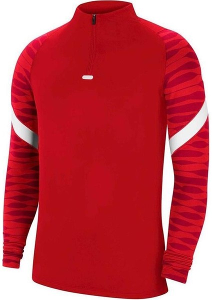 M Nk Df STRKE21 Dril Top CW5858-657 Erkek Eşofman Üst