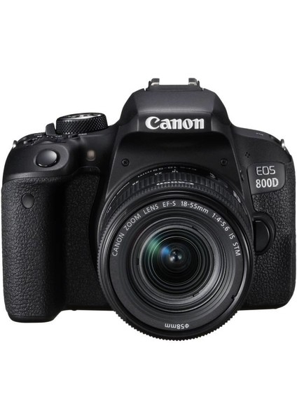 EOS 800D + EF-S 18-55mm f/4-5.6 IS STM Fotoğraf Makinesi