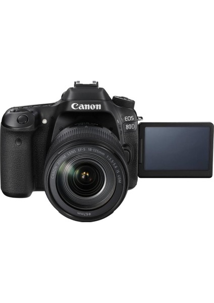 EOS 80D + EF-S 18-135mm f/3.5-5.6 IS Nano USM Fotoğraf Makinesi