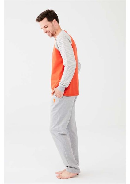 Erkek Turuncu Patlı Pijama Takım fiyatları