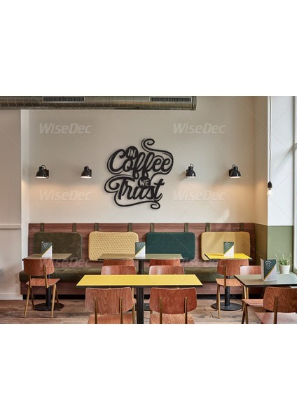 Coffee Trust Metal Tablo