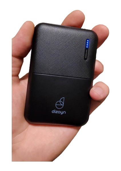 2K Dizayn D400 Mini 5000 mAh Taşınabilir Şarj Cihazı