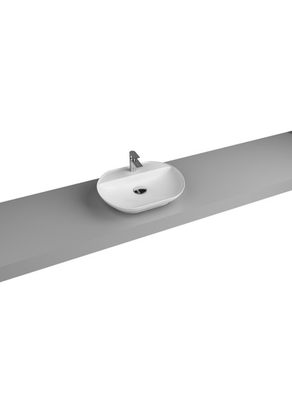 Mite Tezgah Üstü Batarya Delikli Lavabo 42X55 cm modelleri