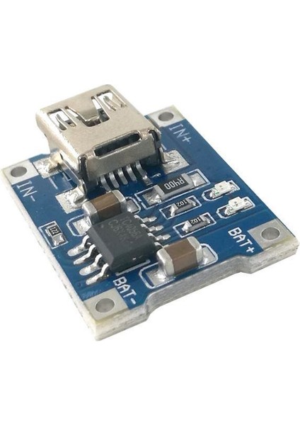 Li-Ion Lityum Pil Şarj Modülü TP4056 USB 5V 1A Rmcıgıcm Dıy (Kendin Yap)
